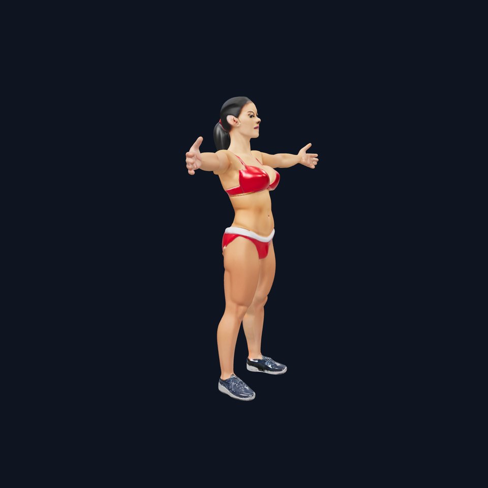Dynamic Fitness Figure model pack